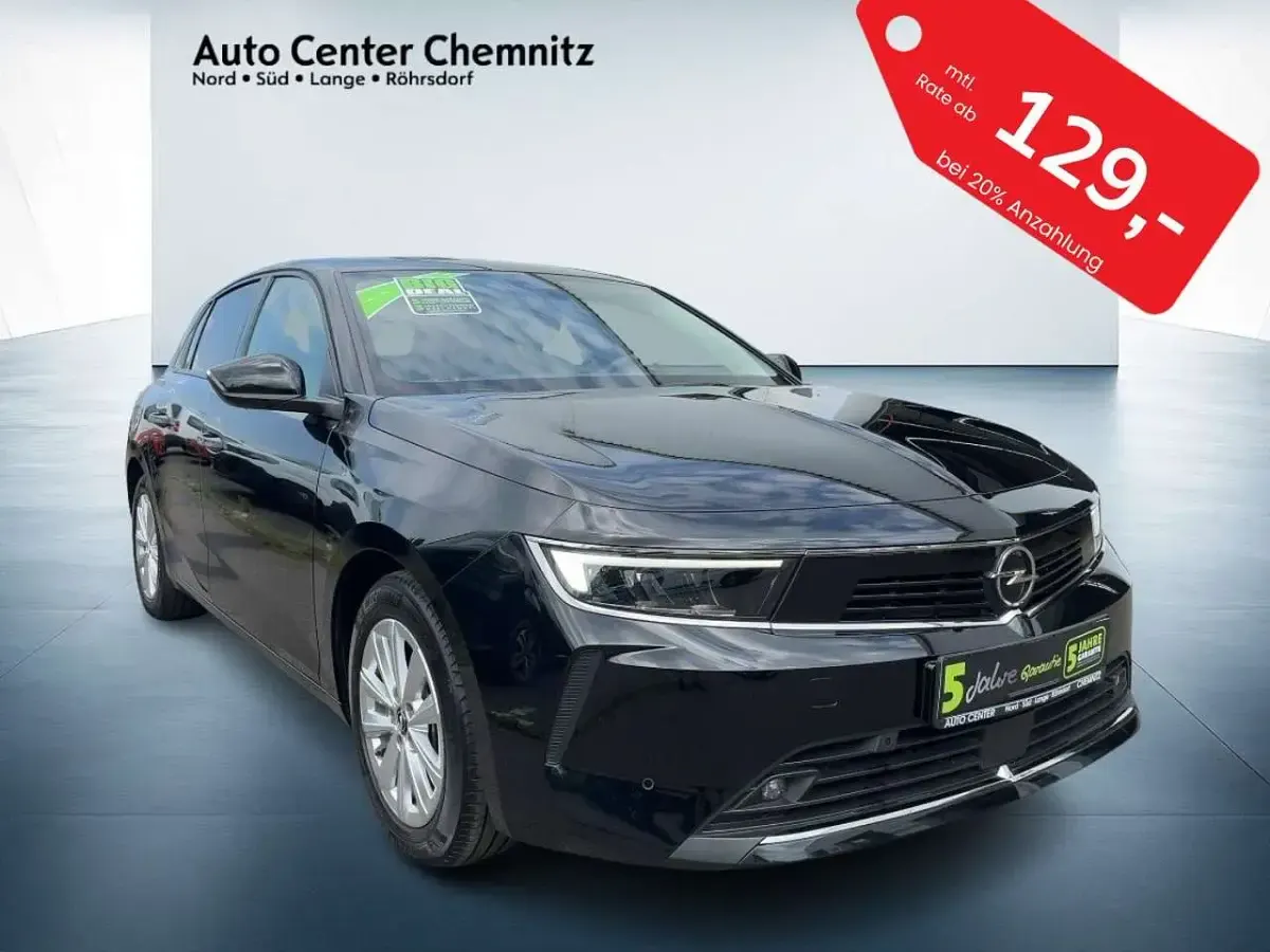 Gebraucht Opel Astra Enjoy 131 PS (96 kW) 2023 Schwarz Kleinwagen
