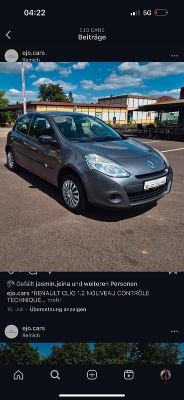 Gebraucht 2010 Renault Clio II Kleinwagen | 2.800 € (Fairer Preis) - Bild 1/3