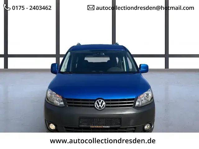 Gebraucht VW Caddy Maxi 105 PS (77 kW) 2011 Blau Van / Kleinbus