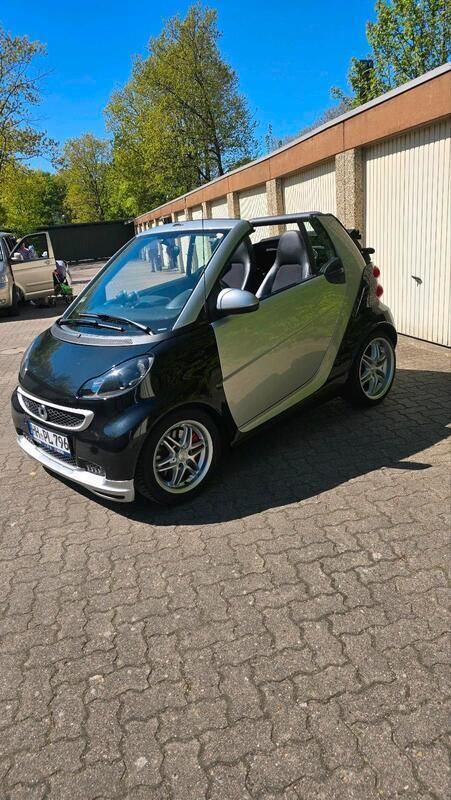 Schwarz Gebraucht 2009 Smart ForTwo Cabrio Brabus Cabrio | 4.999 € (Guter Preis) - Bild 1/4