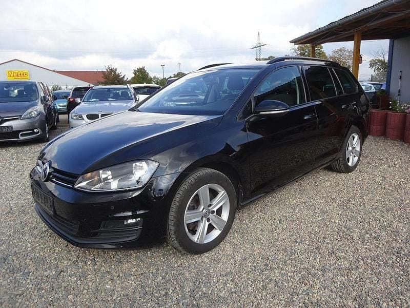 Schwarz Gebraucht 2014 VW Golf VII Comfortline Kombi | 6.300 € (Guter Preis) - Bild 1/4