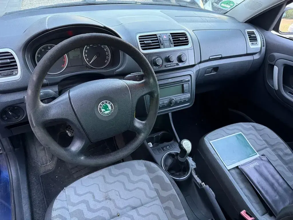 Gebraucht Skoda Roomster Style 69 PS (50 kW) 2007 Blau Van / Kleinbus
