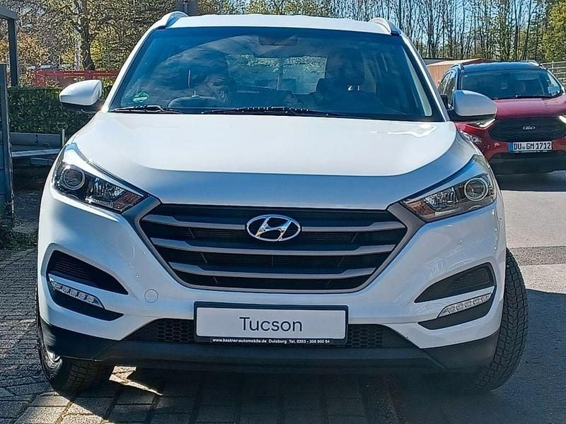 Gebraucht Hyundai Tucson 132 PS (97 kW) 2018 Weiß SUV