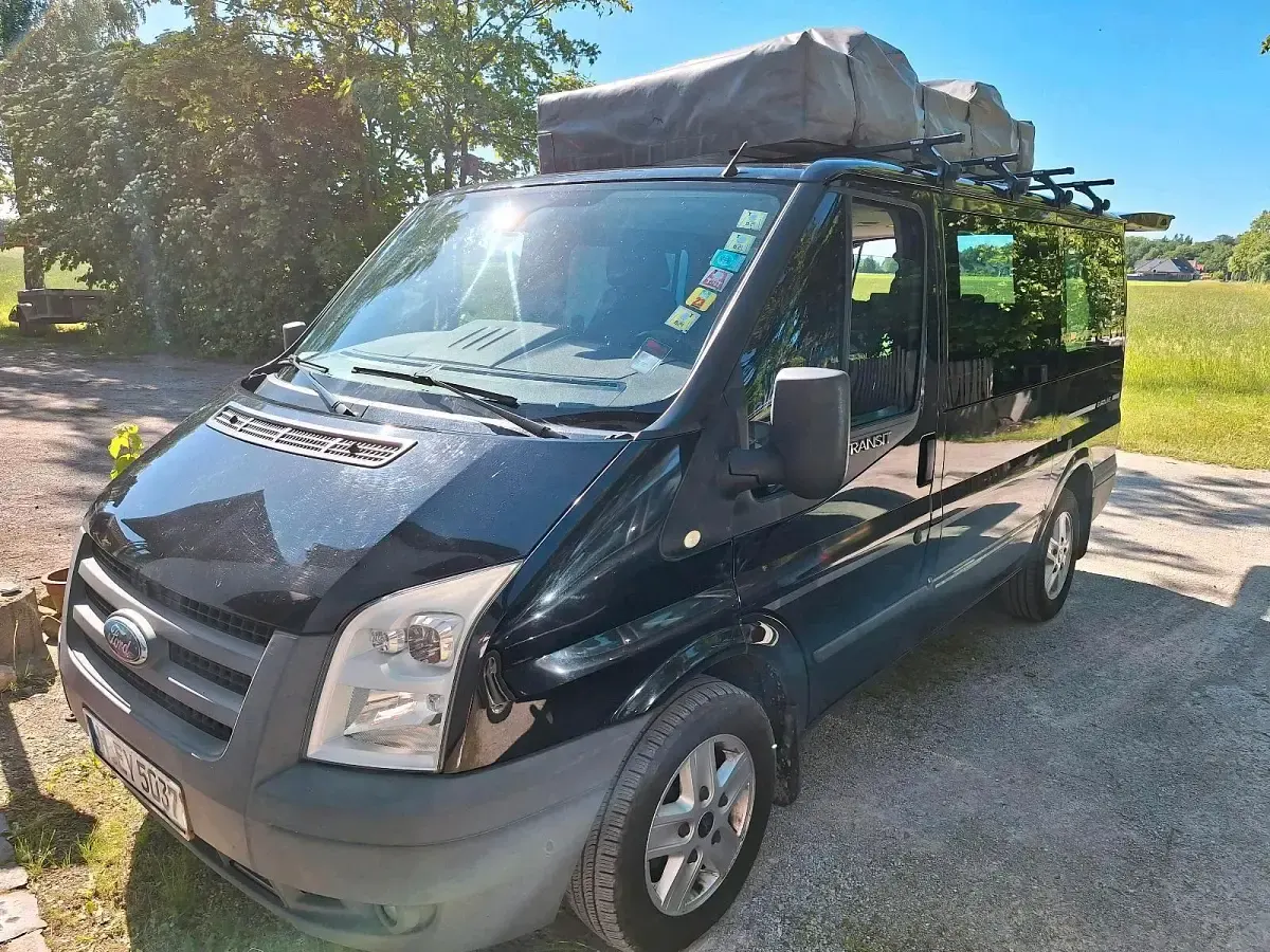 Gebraucht Ford Transit 140 PS (102 kW) 2011 Schwarz Van / Kleinbus