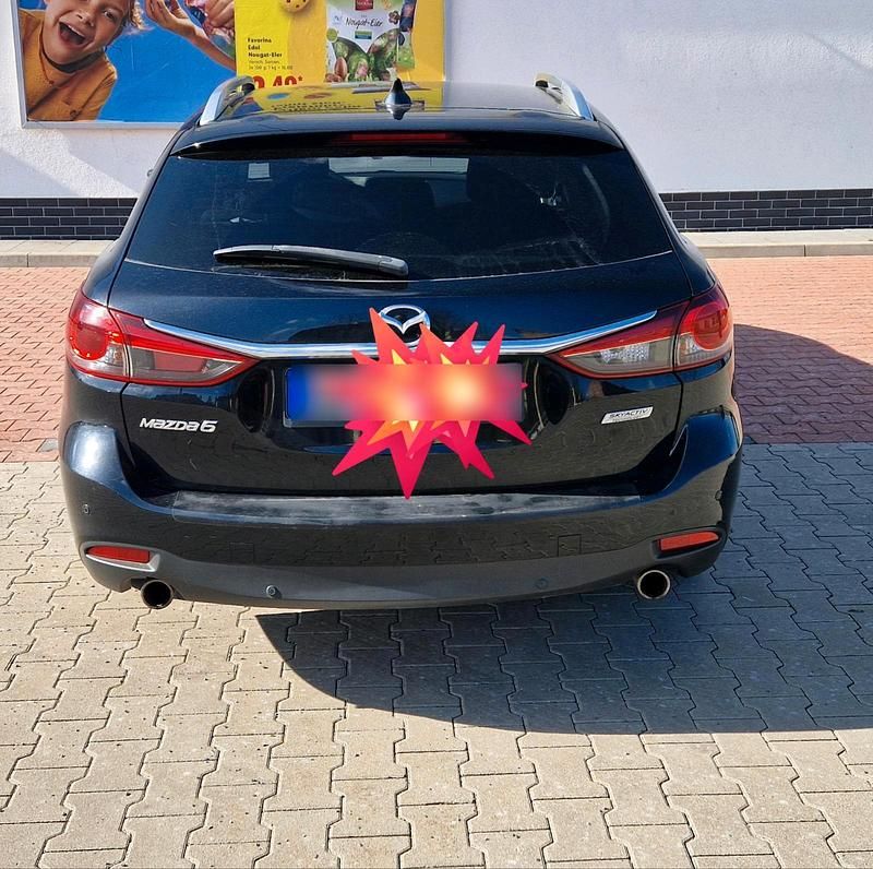 Gebraucht Mazda 6 150 PS (110 kW) 2014 Schwarz Kombi