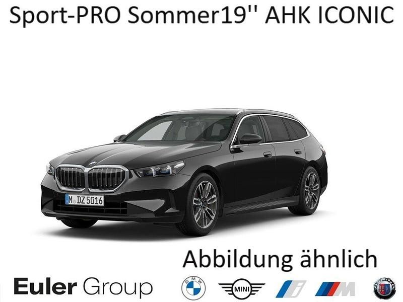 Schwarz Gebraucht 2025 BMW 520 M Sport Kombi | 49.733 € - Bild 1/4