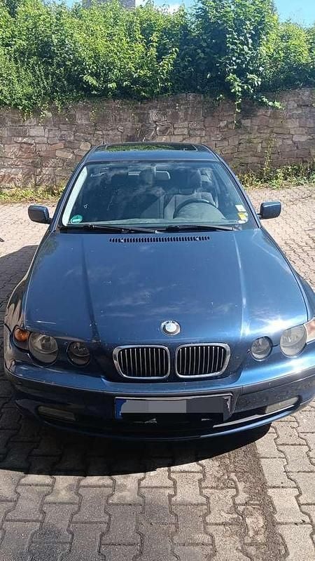Blau Gebraucht 2003 BMW 316 Coupé | 500 € (Guter Preis) - Bild 1/4