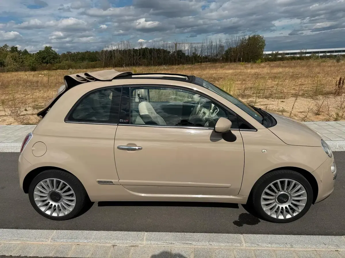 Gebraucht Fiat 500C 69 PS (50 kW) 2015 Beige Cabrio