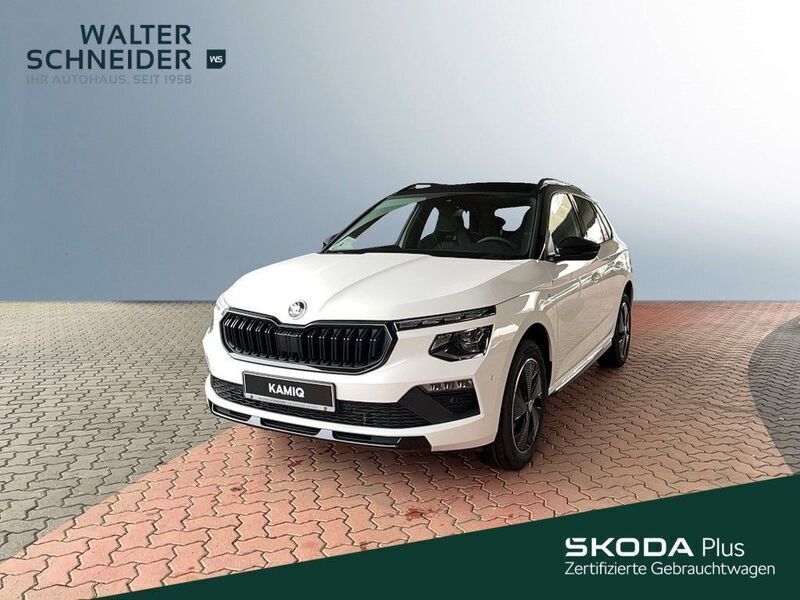 Candyweiß blackmagic perleff Neu 2025 Skoda Kamiq Monte Carlo SUV | 29.990 € (Teuer) - Bild 1/4