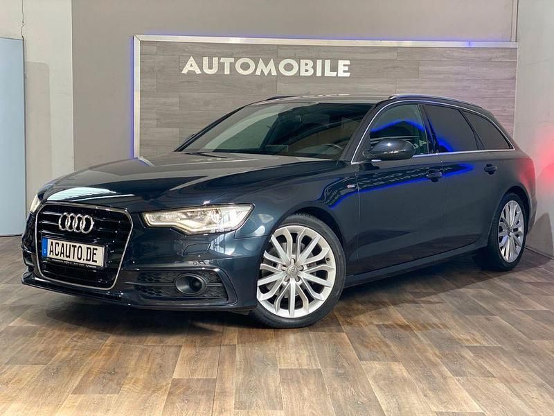 Blau Gebraucht 2014 Audi A6 S-Line Kombi | 17.990 € (Etwas zu teuer) - Bild 1/4