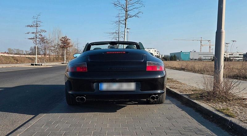 Gebraucht Porsche 911 Carrera 4 Cabriolet 320 PS (235 kW) 2002 Schwarz Cabrio