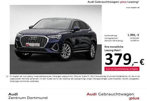 Gebraucht Audi Q3 Sportback S-Line 150 PS (110 kW) 2025 Blau SUV