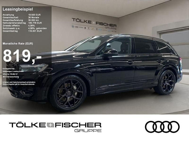 Neu Audi Q7 S-Line 286 PS (210 kW) 2026 Schwarz SUV