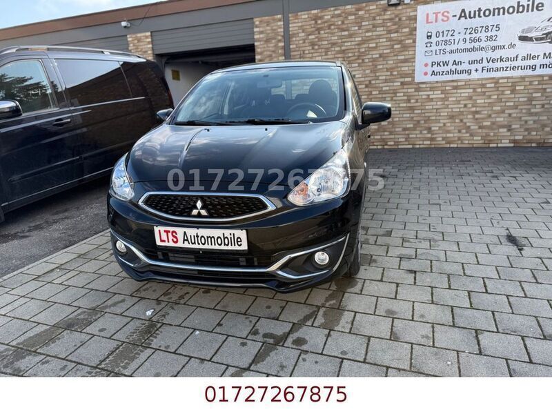 Schwarz Gebraucht 2016 Mitsubishi Space Star Diamant Edition Kleinwagen | 4.690 € (Etwas zu teuer) - Bild 1/4