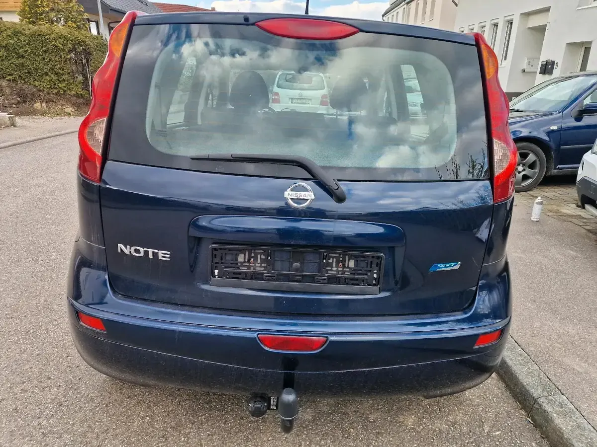 Gebraucht Nissan Note 88 PS (64 kW) 2010 Blau Kleinwagen