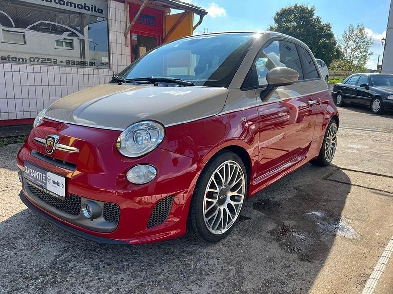 Rot Gebraucht 2015 Abarth 595C Cabrio | 14.990 € (Fairer Preis) - Bild 1/4