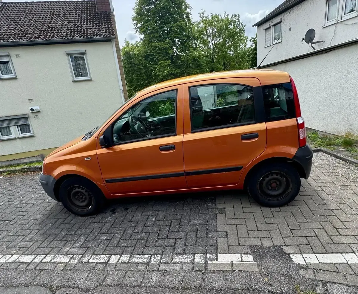 Gebraucht Fiat Panda 54 PS (39 kW) 2009 Orange Kleinwagen