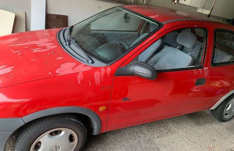 Rot Gebraucht 1997 Opel Corsa Eco Kleinwagen | 550 € (Guter Preis) - Bild 1/4