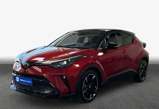 Gebraucht Toyota C-HR Basis 184 PS (135 kW) 2022 Karminarot metallic / dach schwarz SUV