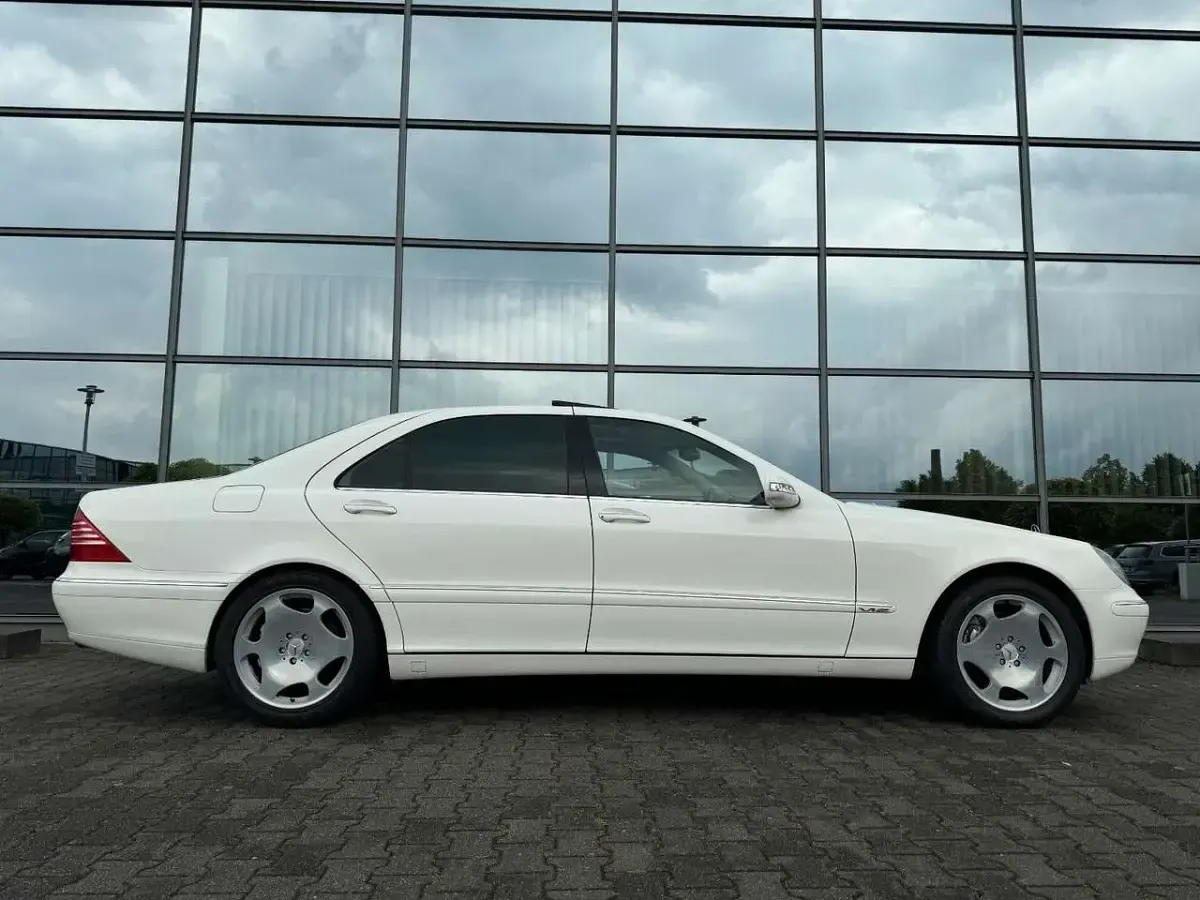 Gebraucht Mercedes S600L 500 PS (367 kW) 2003 Weiß Limousine
