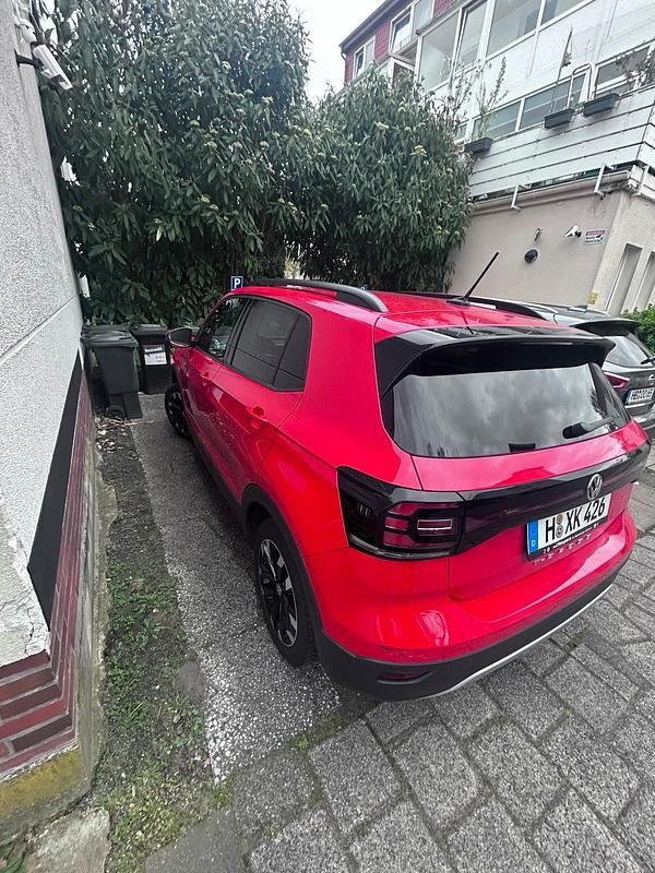 Gebraucht VW T-Cross 110 PS (80 kW) 2020 Rot SUV