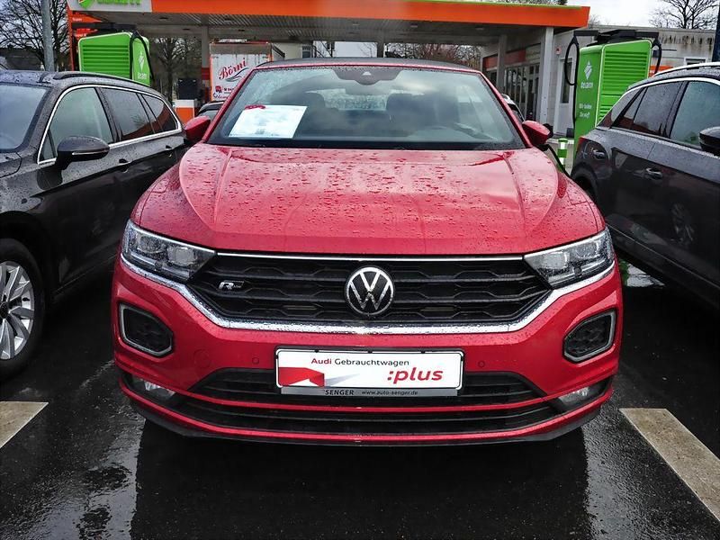 Gebraucht VW T-Roc Cabriolet Beats 150 PS (110 kW) 2021 Rot Cabrio