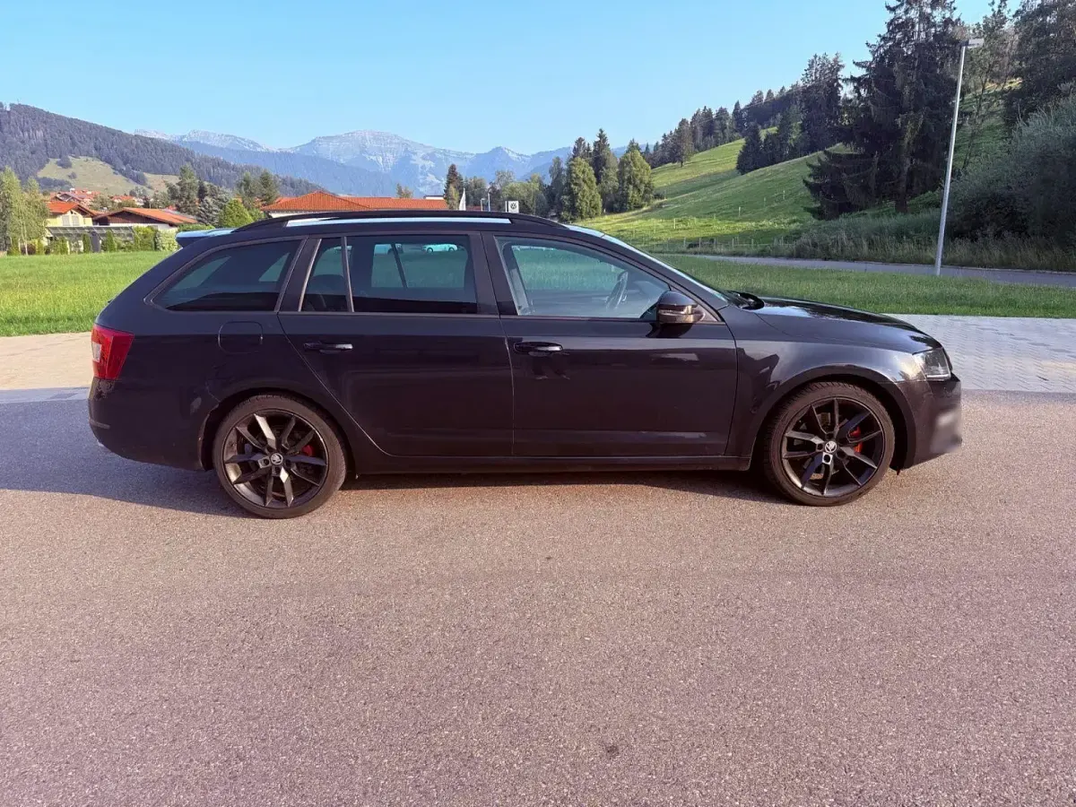 Gebraucht Skoda Octavia RS 184 PS (135 kW) 2016 Schwarz Kombi