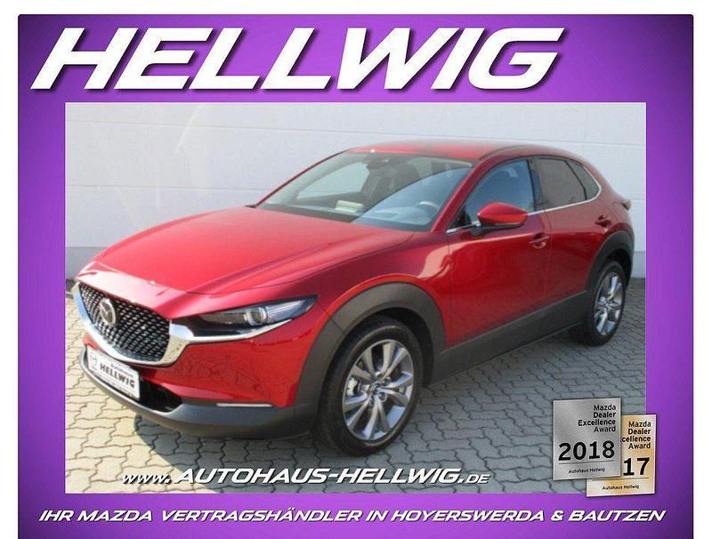 Soul red crystal metallic Neu 2025 Mazda CX-30 Exclusive-Line SUV | 29.380 € - Bild 1/4