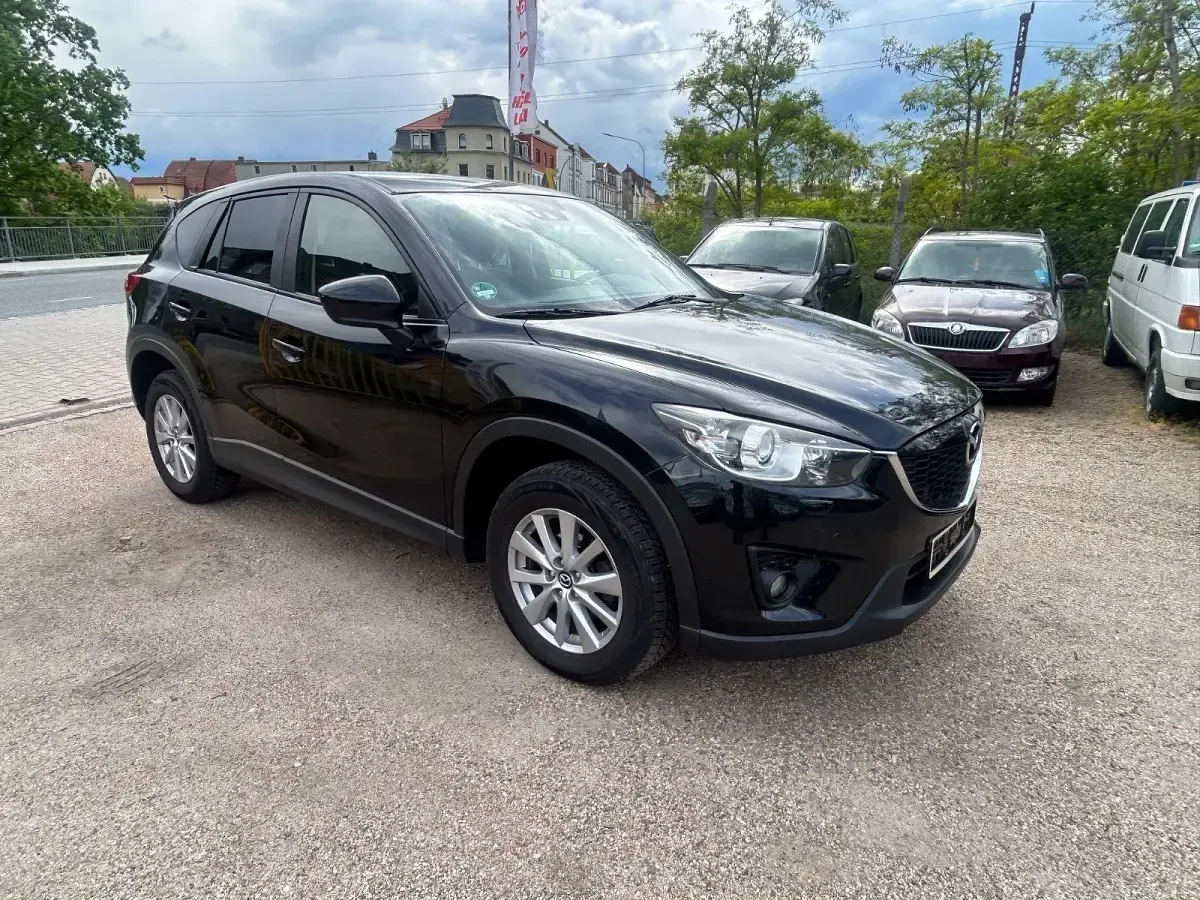 Używany Mazda CX-5 Sendo 150 KM (110 kW) 2015 Czarny SUV