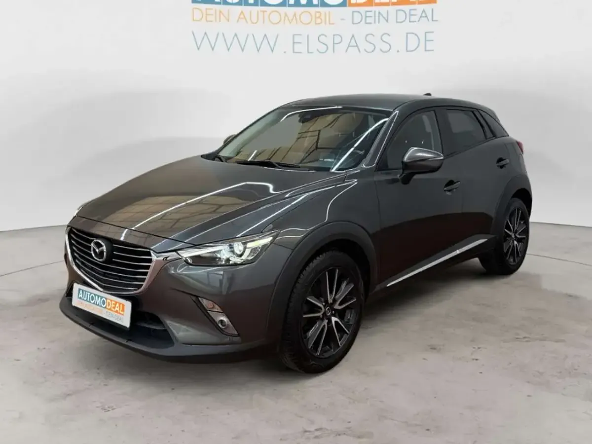 Gebraucht Mazda CX-3 Sports-Line 120 PS (88 kW) 2018 Grau SUV