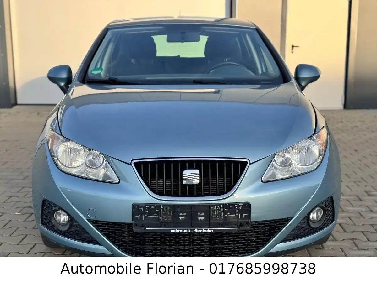 Gebraucht Seat Ibiza Stylance 86 PS (63 kW) 2009 Blau Limousine