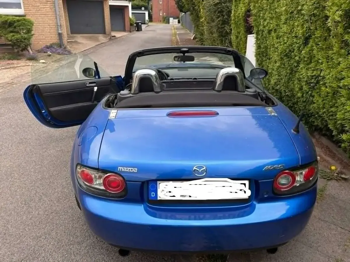 Gebraucht Mazda MX5 Emotion 126 PS (92 kW) 2007 Blau Cabrio