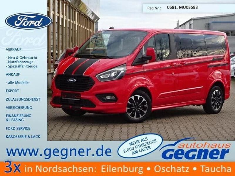 Rot Gebraucht 2021 Ford Tourneo Custom Van | 28.440 € (Fairer Preis) - Bild 1/4