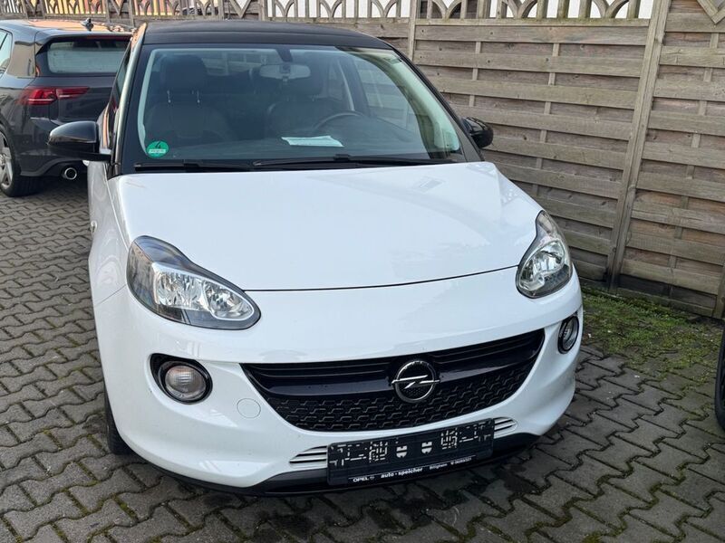 Weiß Gebraucht 2018 Opel Adam Open Air Kleinwagen | 9.900 € (Fairer Preis) - Bild 1/4