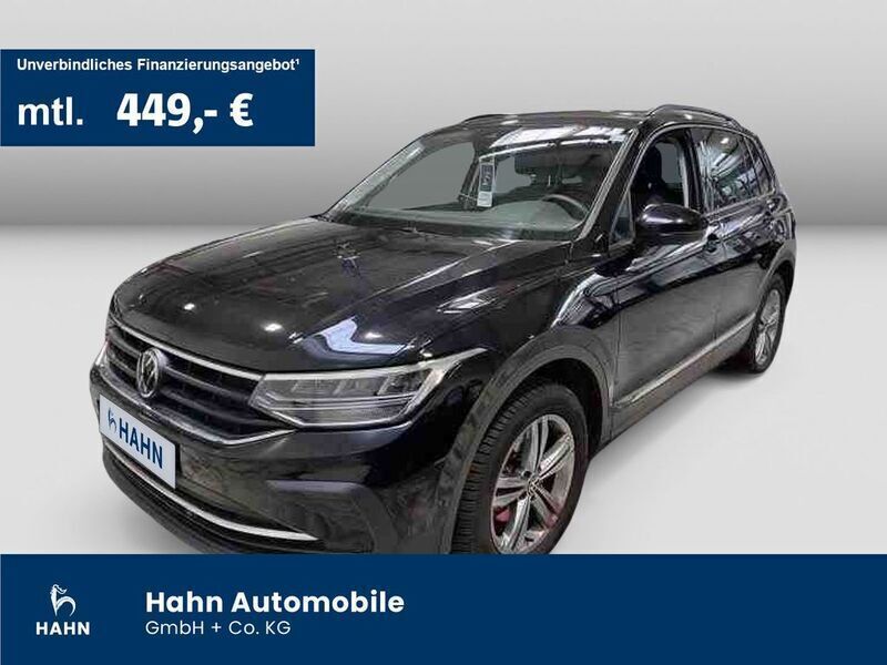 Schwarz Gebraucht 2022 VW Tiguan Life SUV | 27.730 € (Fairer Preis) - Bild 1/2