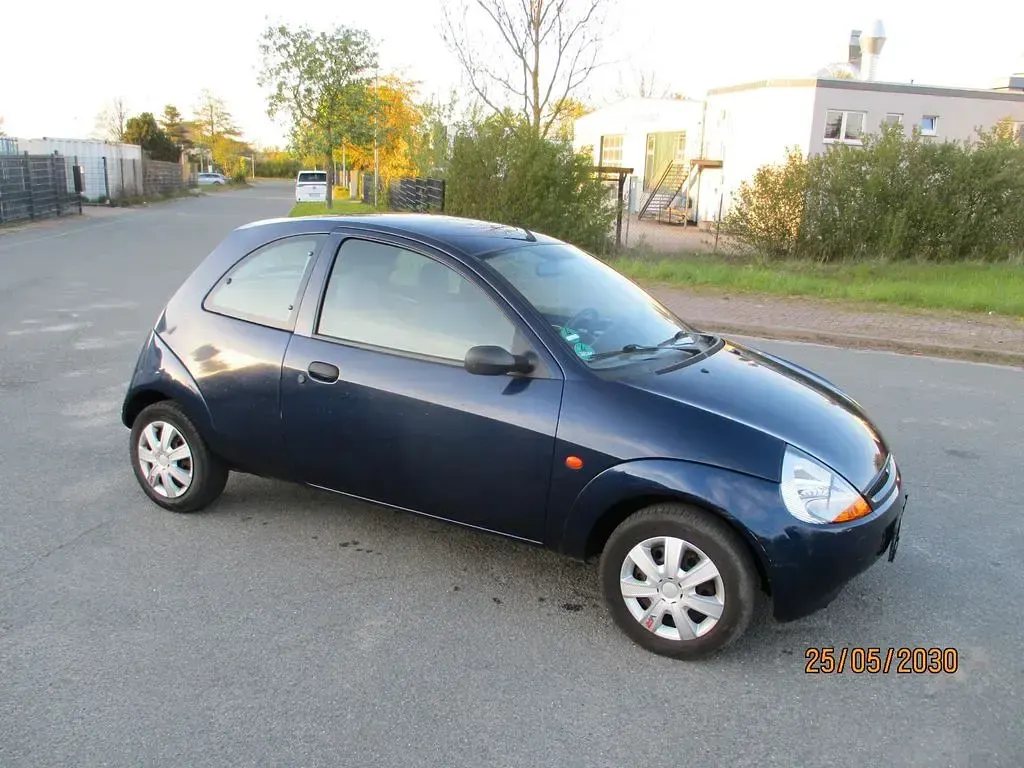 Gebraucht Ford Ka 60 PS (44 kW) 2001 Blau Kleinwagen
