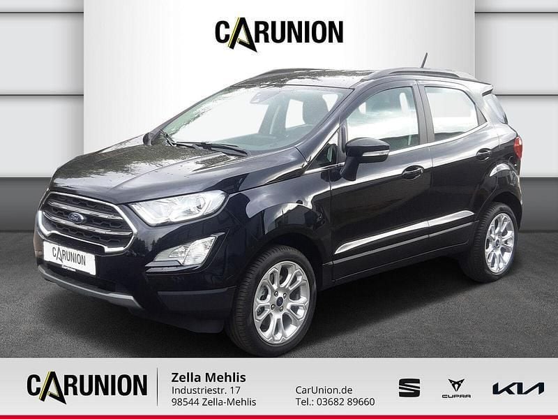 Schwarz Gebraucht 2022 Ford Ecosport Titanium SUV | 18.460 € (Fairer Preis) - Bild 1/4