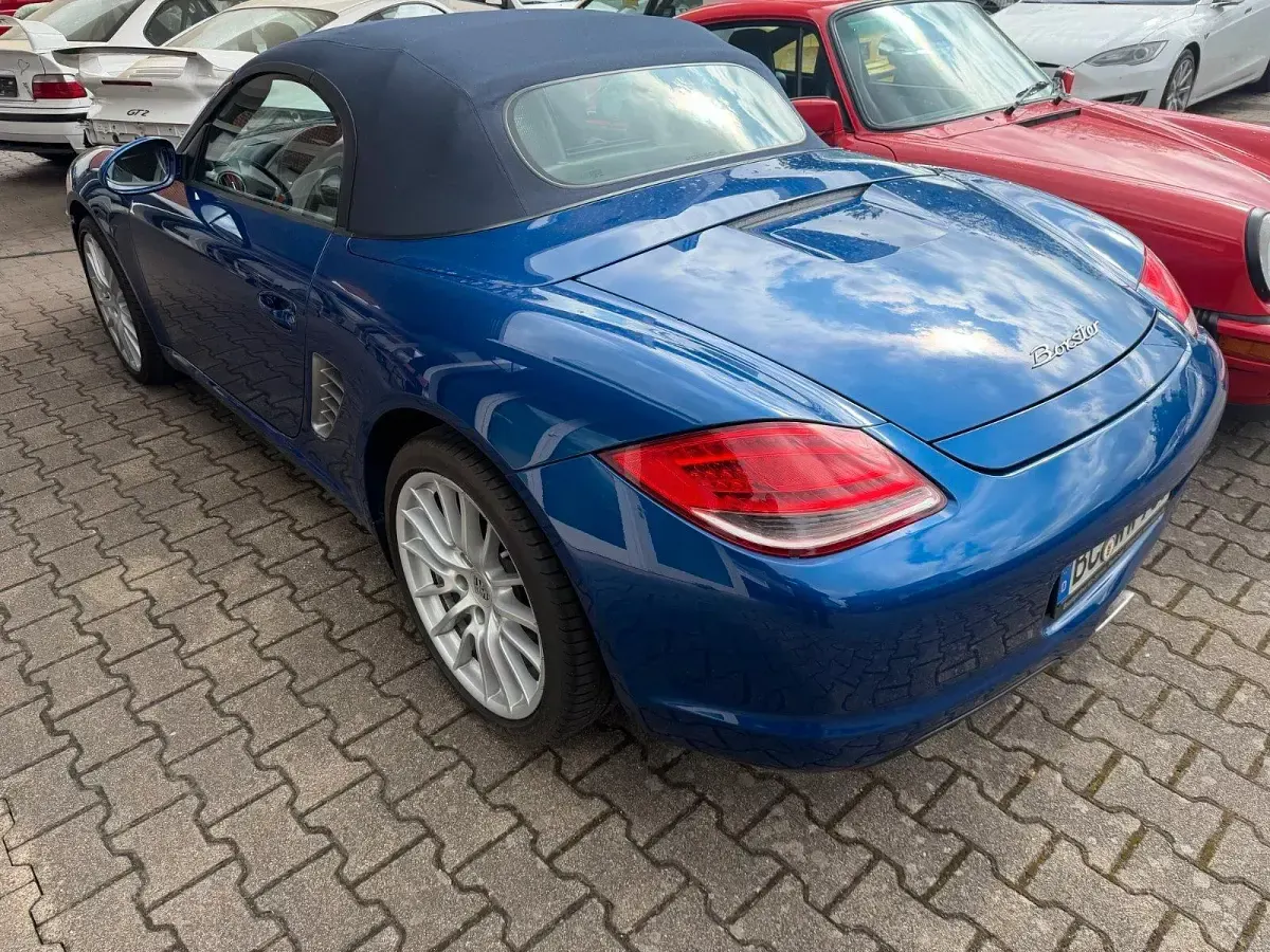Gebraucht Porsche Boxster 256 PS (188 kW) 2010 Blau Cabrio