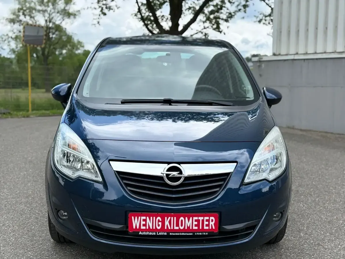 Gebraucht Opel Meriva 120 PS (88 kW) 2011 Blau Van / Kleinbus