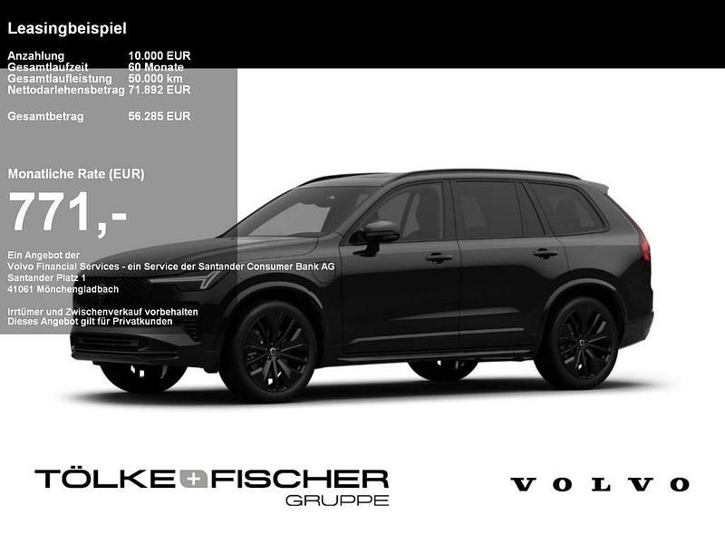 Schwarz Neu 2026 Volvo XC90 Plus SUV | 83.490 € (Superpreis) - Bild 1/4