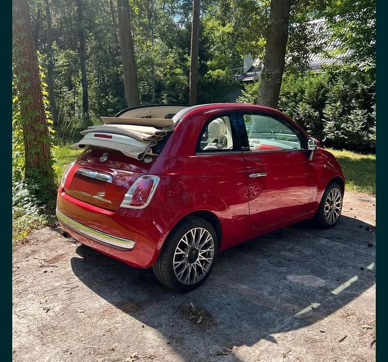 Gebraucht Fiat 500C 69 PS (50 kW) 2010 Rot Cabrio