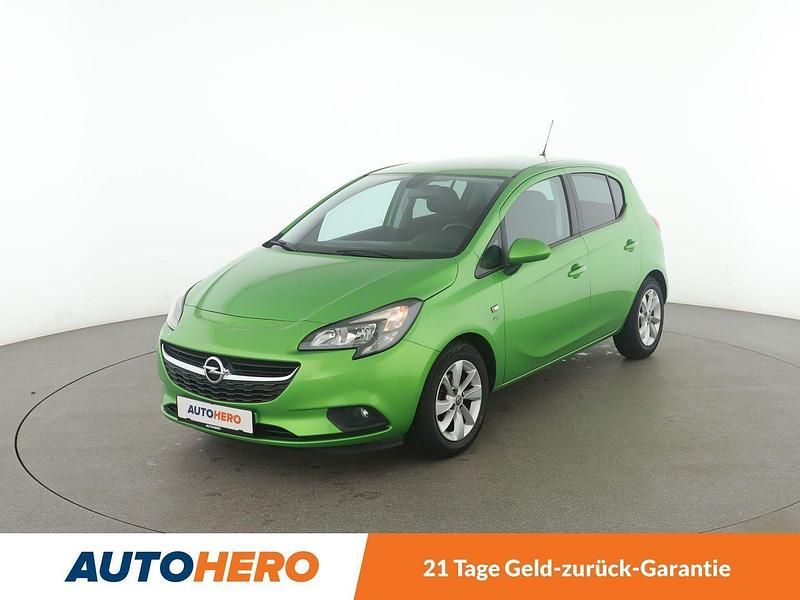 Grün Gebraucht 2016 Opel Corsa drive Kleinwagen | 8.380 € (Fairer Preis) - Bild 1/3