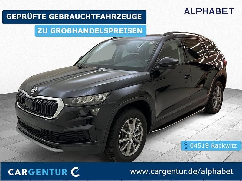 Blackmagic perleffekt (metallic) Gebraucht 2023 Skoda Kodiaq Ambition SUV | 26.097 € (Guter Preis) - Bild 1/2