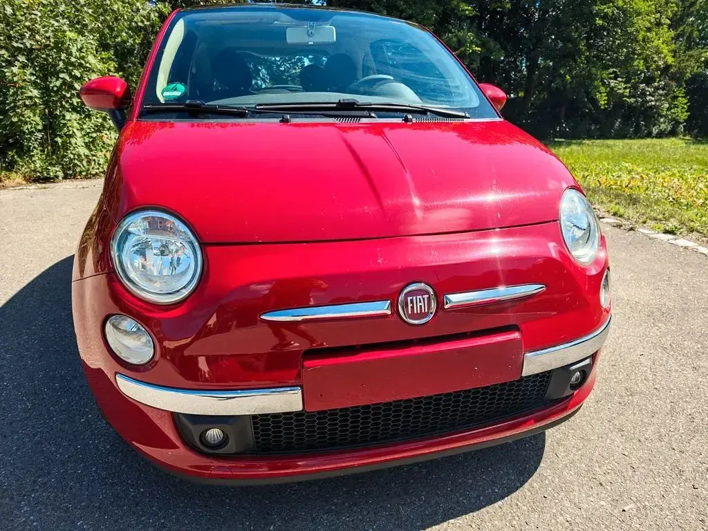 Gebraucht Fiat 500 Lounge 69 PS (50 kW) 2015 Rot Kleinwagen