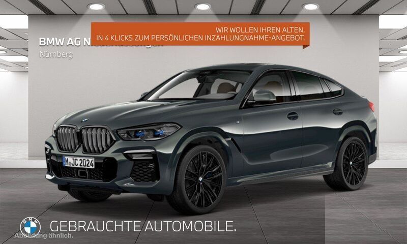 Grau Gebraucht 2022 BMW X6 Performance SUV | 68.490 € (Fairer Preis) - Bild 1/4