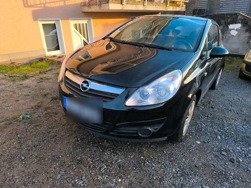 Schwarz Gebraucht 2008 Opel Corsa Kleinwagen | 650 € (Superpreis) - Bild 1/4