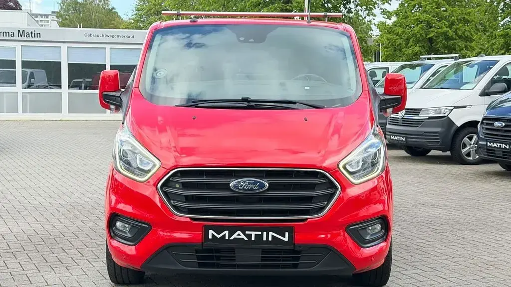 Gebraucht Ford Transit Custom Limited 170 PS (125 kW) 2019 Rot Van / Kleinbus