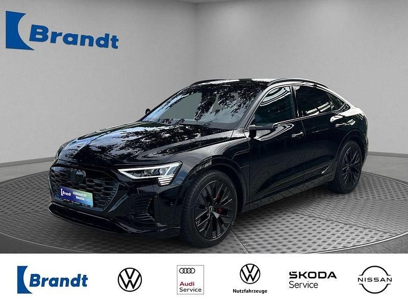 Mythosschwarz metallic (metallic) Gebraucht 2023 Audi Q8 Sportback e-tron S-Line SUV | 64.490 € (Fairer Preis) - Bild 1/3