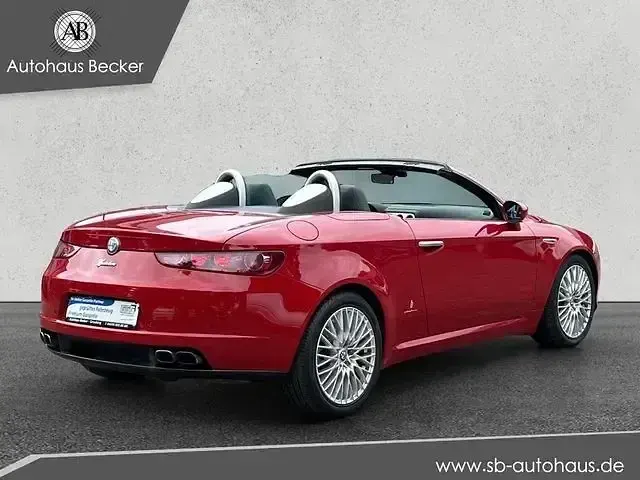 Gebraucht Alfa Romeo Spider Exclusive 185 PS (136 kW) 2007 Rot Cabrio