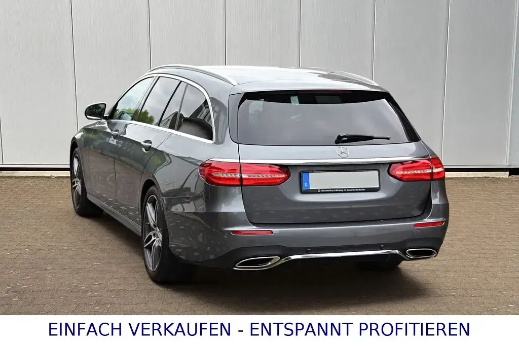 Usata Mercedes E250 AMG line 211 CV (155 kW) 2017 Grigio Station wagon